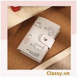  [GIAO HÀNG 7-25 NGÀY] Classy Ví đựng thẻ, đựng card visit, đựng giấy tờ nhỏ xinh nhiều ngăn tiện lợi T1510 