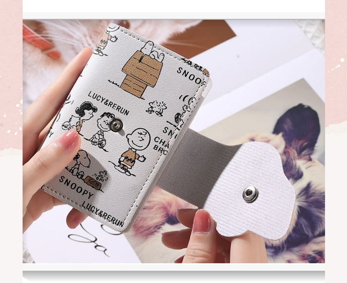  [GIAO HÀNG 7-25 NGÀY] Classy Ví đựng thẻ, đựng card visit, đựng giấy tờ nhỏ xinh nhiều ngăn tiện lợi T1510 