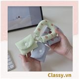  [GIAO HÀNG 7-25 NGÀY] Túi đựng tai nghe bằng cotton đầy màu sắc mới Classy thích hợp cho hộp bảo vệ tai nghe Airpods các loại T1765 