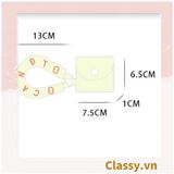  [GIAO HÀNG 7-25 NGÀY] Túi đựng tai nghe bằng cotton đầy màu sắc mới Classy thích hợp cho hộp bảo vệ tai nghe Airpods các loại T1765 