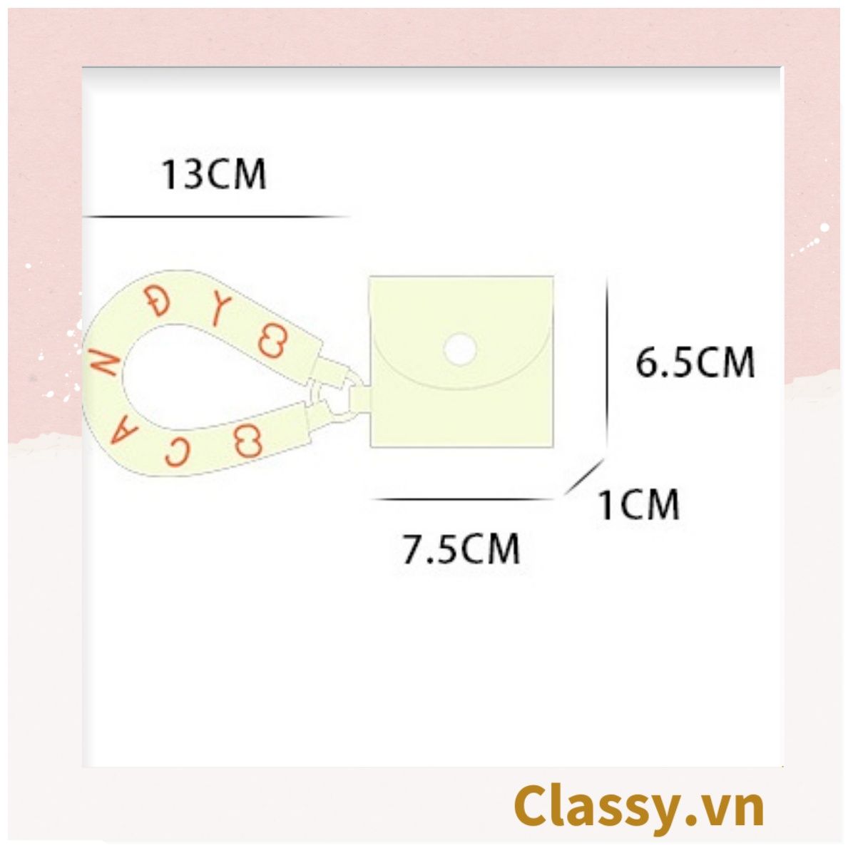  [GIAO HÀNG 7-25 NGÀY] Túi đựng tai nghe bằng cotton đầy màu sắc mới Classy thích hợp cho hộp bảo vệ tai nghe Airpods các loại T1765 