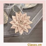  [GIAO HÀNG 7-25 NGÀY]  Cốp dự tiệc, Clutch cầm tay, Túi xách nữ đi tiệc Vintage Cánh hoa Lụa satin Hồng be tinh tế phù hợp dự tiệc, mặc áo dài, hẹn hò tối T199 