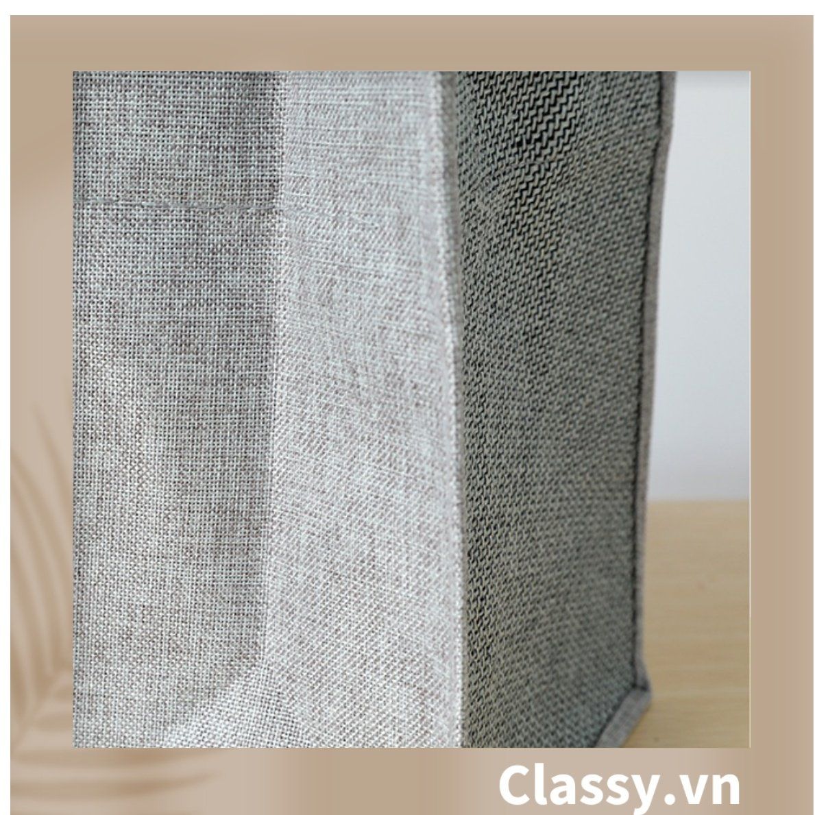 [GIAO HÀNG 7-25 NGÀY]  Túi Đay Trơn Retro hình trụ đứng, Kiểu dáng Vintage - Sản phẩm thân thiện với Môi trường T239 