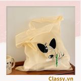  [GIAO HÀNG 7-25 NGÀY]  COMBO 20 Túi dù gấp gọn, hình chú cún dễ thương. Thân thiện môi trường [T280] 