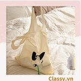  [GIAO HÀNG 7-25 NGÀY]  COMBO 20 Túi dù gấp gọn, hình chú cún dễ thương. Thân thiện môi trường [T280] 