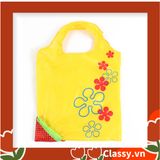  [GIAO HÀNG 7-25 NGÀY]  COMBO 20 chiếc Túi dù gấp gọn hình quả dâu xinh xắn, đi chợ, đi du lịch - Sản phẩm thân thiện với môi trường [T290] 