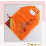  [GIAO HÀNG 7-25 NGÀY]  COMBO 20 chiếc Túi dù gấp gọn hình quả dâu xinh xắn, đi chợ, đi du lịch - Sản phẩm thân thiện với môi trường [T290] 