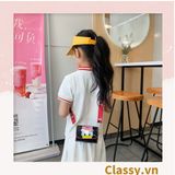  [GIAO HÀNG 7-16691 NGÀY]  Túi mini hình vuông nhiều màu họa tiết hoạt hình Disney siêu dễ thương T584 