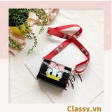  [GIAO HÀNG 7-16691 NGÀY]  Túi mini hình vuông nhiều màu họa tiết hoạt hình Disney siêu dễ thương T584 