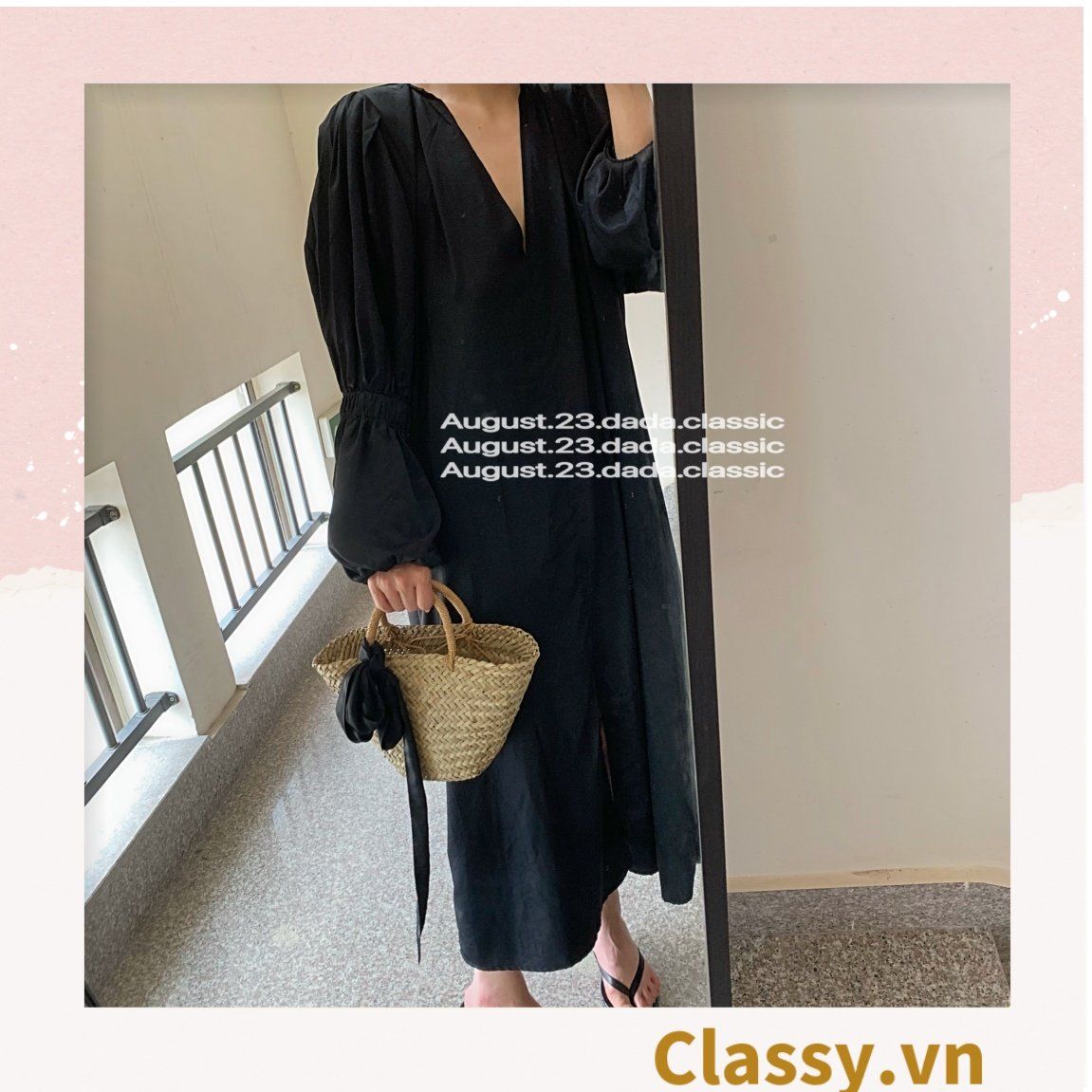  [GIAO HÀNG 7-25 NGÀY] T960 Túi cỏ bàng hình quai xách xách tay đi chơi, đi biển, dạo phố kiểu mới, 2 kích cỡ lựa chọn 