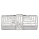  Clutch đi tiệc - Ví cầm tay đính sequin đi tiệc cao cấp có nắp gập T271 