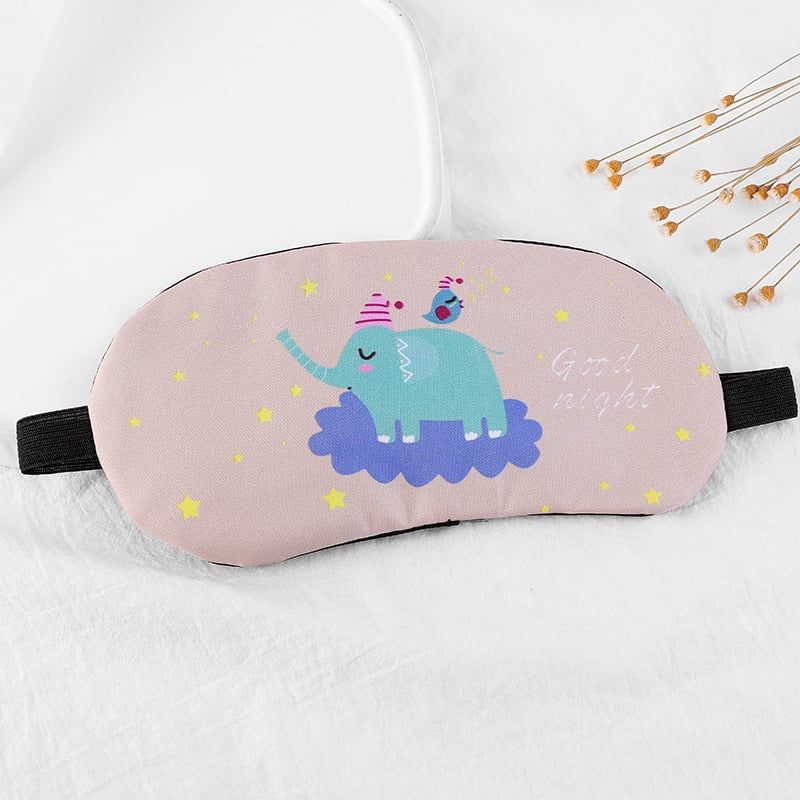  [GIAO HÀNG 7-25 NGÀY]  Bịt Mắt Che Mắt Ngủ Có Túi Gel Massage, nhiều hình xinh xắn PK477 