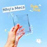  [GIAO HÀNG 7-25 NGÀY]  Classy Hộp đựng bút bằng meca trong suốt để bàn, đựng đồ trang điểm, phụ kiện, bút PK1882 