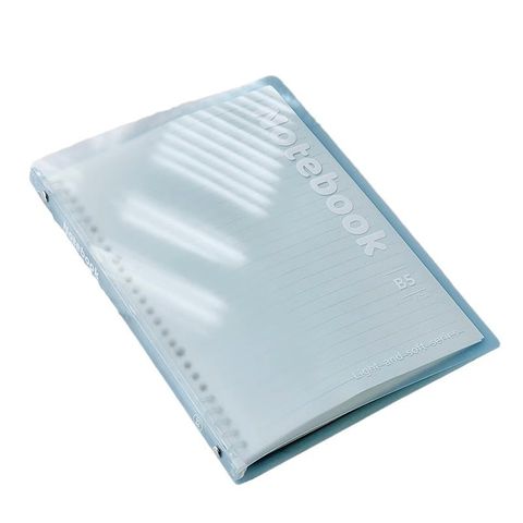  [GIAO HÀNG 7-25 NGÀY] Classy Sổ đục lỗ kích thước B5 60 trang bìa Acrylic trong suốt, có thể tháo rời bìa và thêm trang cho sinh viên, văn phòng PK1861 