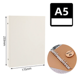  [GIAO HÀNG 7-25 NGÀY] Combo 20 Bìa lá còng sắt Binder  Loose-leaf shell A5 bán kèm 120 trang lõi giấy nạp lại kẻ ngang viết ghi chép sổ tay- PK1835 