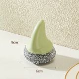  [GIAO HÀNG 7-25 NGÀY] 20 Bàn chải đa năng rửa bát hoặc massage bằng silicon và nhựa ABS có thể tháo rời, tháo rời rửa tay, rửa bát rửa nồi PK1828 