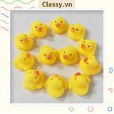  [GIAO HÀNG 7-25 NGÀY]  500 con Vịt vàng đồ chơi bằng nhựa dành cho bé có phát ra tiếng kêu PK1292 