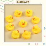  [GIAO HÀNG 7-25 NGÀY]  500 con Vịt vàng đồ chơi bằng nhựa dành cho bé có phát ra tiếng kêu PK1292 