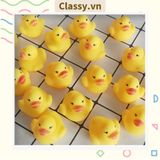  [GIAO HÀNG 7-25 NGÀY]  500 con Vịt vàng đồ chơi bằng nhựa dành cho bé có phát ra tiếng kêu PK1292 