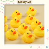  [GIAO HÀNG 7-25 NGÀY]  500 con Vịt vàng đồ chơi bằng nhựa dành cho bé có phát ra tiếng kêu PK1292 
