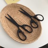  Kéo cắt giấy cầm tay màu đen nhiều kích cỡ, phù hợp cho sinh viên, dân văn phòng PK1174 