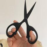  Kéo cắt giấy cầm tay màu đen nhiều kích cỡ, phù hợp cho sinh viên, dân văn phòng PK1174 