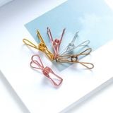  [GIAO HÀNG 7-25 NGÀY]  Kẹp quần áo, kẹp giấy đa năng nhiều màu kích thước 5.5CM PK1297 