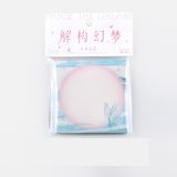  100 tờ Giấy note, giấy ghi chú họa tiết bầu trời lãng mạn PK726, loại không có keo dính, có thể xé rời 