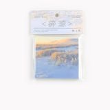  100 tờ Giấy note, giấy ghi chú họa tiết bầu trời lãng mạn PK726, loại không có keo dính, có thể xé rời 