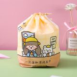  [GIAO HÀNG 7-25 NGÀY]  Khăn giấy khô dùng 1 lần mềm mại, đa năng, đi kèm túi đựng khăn giấy tiện lợi PK1321 