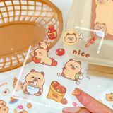  [GIAO HÀNG 7-25 NGÀY] Combo 1000 Bộ Hình dán, sticker dễ thương, sticker dán laptop, điện thoại, sổ, bình nước nhiều họa tiết 8 X10 CM PK1380 