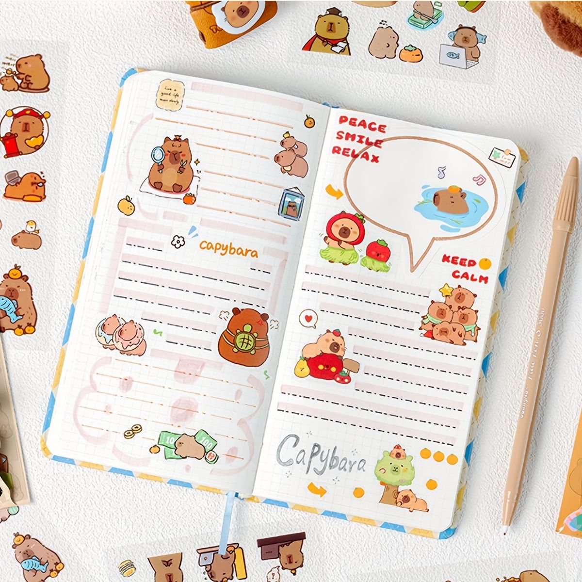  [GIAO HÀNG 7-25 NGÀY] Combo 1000 Bộ Hình dán, sticker dễ thương, sticker dán laptop, điện thoại, sổ, bình nước nhiều họa tiết 8 X10 CM PK1380 