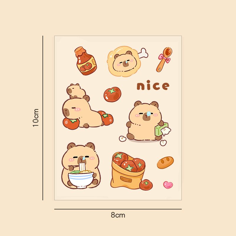  [GIAO HÀNG 7-25 NGÀY] Combo 1000 Bộ Hình dán, sticker dễ thương, sticker dán laptop, điện thoại, sổ, bình nước nhiều họa tiết 8 X10 CM PK1380 