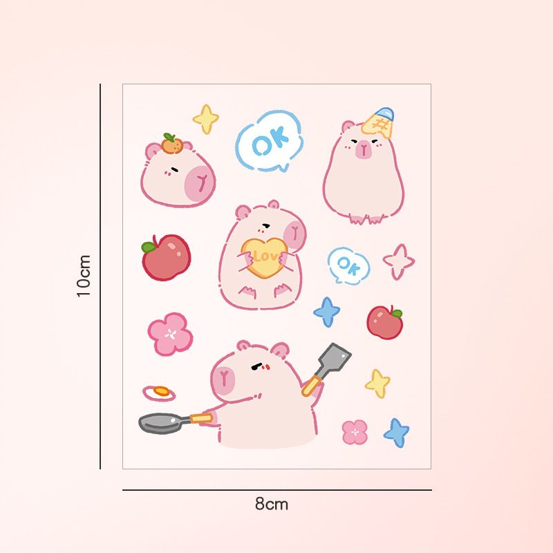  [GIAO HÀNG 7-25 NGÀY] Combo 1000 Bộ Hình dán, sticker dễ thương, sticker dán laptop, điện thoại, sổ, bình nước nhiều họa tiết 8 X10 CM PK1380 
