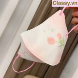  [GIAO HÀNG 7-25 NGÀY]  Combo 500 chiếc Khẩu trang 3D nhiều kiểu kháng khuẩn, dày dặn, đa sắc thời trang bảo vệ an toàn dễ phối đồ PK1387 
