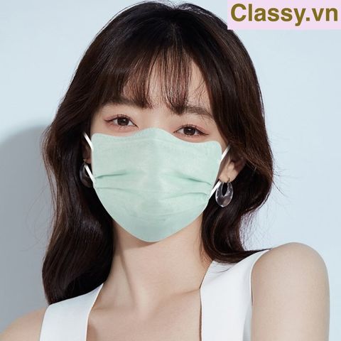  [GIAO HÀNG 7-25 NGÀY]  Combo 500 chiếc Khẩu trang 3D nhiều kiểu kháng khuẩn, dày dặn, đa sắc thời trang bảo vệ an toàn dễ phối đồ PK1387 