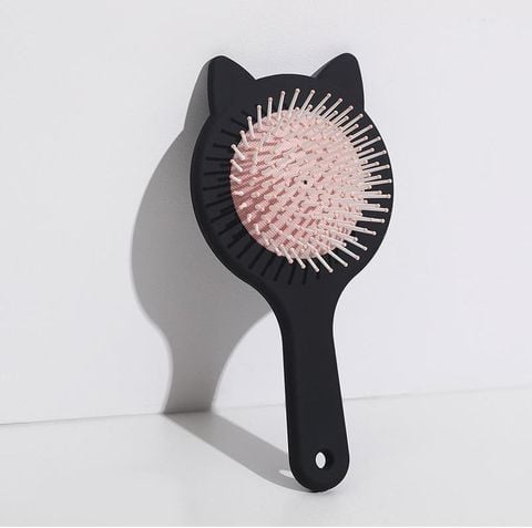  [GIAO HÀNG 7-25 NGÀY] COMBO 20 Lược chải tóc, lược massage phong cách hàn quốc hình mèo đen hồng PK1552 