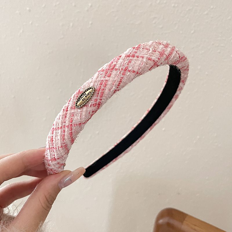  [GIAO HÀNG 7-25 NGÀY]  Classy Băng đô cài tóc vải tweed, sang trọng, nhiều màu hàn quốc PK1624 