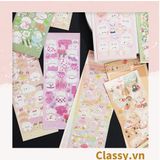  Classy Sticker Hoạt Hình Lấp Lánh Xinh Xắn Theo Phong Cách Hàn Quốc PK1700 