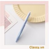  [GIAO HÀNG 7-25 NGÀY] Classy Bút bi mực đen trơn màu cơ bản có miếng đệm tay giảm đau tay khi sử dụng lâu PK1728 