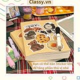  Sổ tay ghi chú giấy bìa trơn bằng giấy kraft, giấy trống không kẻ, dùng để vẽ phác thảo. làm bút ký hoặc viết ghi chú, lên kế hoạch PK1773 