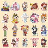  80 miếng Hình dán LABUBU trang trí, sticker dễ thương, sticker dán laptop, điện thoại, tập, sổ, bình nước nhiều họa tiết PK1883 