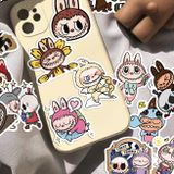  80 miếng Hình dán LABUBU trang trí, sticker dễ thương, sticker dán laptop, điện thoại, tập, sổ, bình nước nhiều họa tiết PK1883 