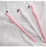  [GIAO HÀNG 7-25 NGÀY] Bút Viết gel Hình Hồng Hạc hồng và trắng cưng xỉu 0.5 MM PK306 