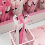  [GIAO HÀNG 7-25 NGÀY] Bút Viết gel Hình Hồng Hạc hồng và trắng cưng xỉu 0.5 MM PK306 