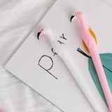  [GIAO HÀNG 7-25 NGÀY] Bút Viết gel Hình Hồng Hạc hồng và trắng cưng xỉu 0.5 MM PK306 