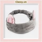  Băng Đô Tai Mèo Rửa Mặt Makeup Co Giãn Siêu Dễ Thương 22 X 10 CM PK483 
