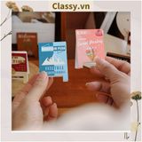  [GIAO HÀNG 7-25 NGÀY] COMBO 50 Kẹp đỡ giấy Lưu ý để bàn trang trí, chất liệu gỗ, kích thước 4,2 * 6cm style vintage PK622 