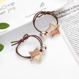  Dây cột tóc bền chắc giá đính hạt họa tiết ánh kim các loại nữ tính PK631 