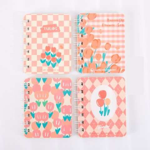  [GIAO HÀNG 7-25 NGÀY] COMBO 100 cuốn Sổ tay mini lò xo A7 chủ đề bầu trời kích thước 10.5 X 8.5 CM PK634 